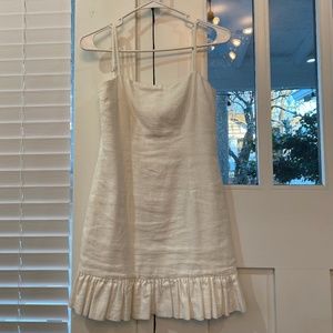Impeccable Pig White Ruffle Dress
